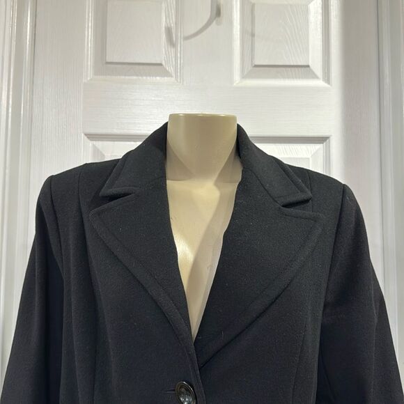 KRISTEN BLAKE STUDIO COLLECTION LAMBSWOOL BLEND COAT. - Picture 4 of 12